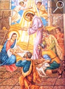 La nascita di Gesù nella grotta di Betlemme