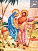 La fuga in Egitto per salvare Gesù